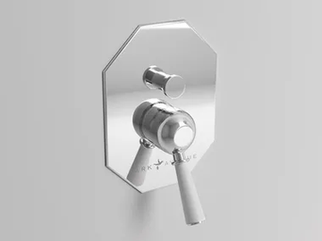 ASTAIRE - 2 hole shower mixer with diverter by Park Avenue - view 2